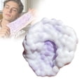 thumbnail image 2 of Purple Rubber Crunchy Squishy Stress Ball, Textured Hand Squeeze Fidget Balls, Soft Elastic Squeeze Toy, 2 Pieces, 2 of 9