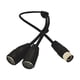 thumbnail image 4 of Bearachild MIDI 5 Pin Male to 2 Din-5 Converter Cable Female for MIDI Keyboard Piano Cables de audio/vídeo, 4 of 5