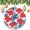 Pattern-1, variant on Christmas Ornament Red Hibiscus Flower Navy Blue Palm Leaf Double-Sided Ceramics Ornaments Summer Tropical Leaves Christmas Xmas Tree Ornament Decoration Hanging Pendant Decor Ornament Xmas Present