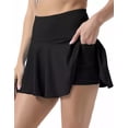 thumbnail image 1 of 2 Es 1 Pantalones Cortos Falda De Tenis Deportiva De Yoga, 1 of 5