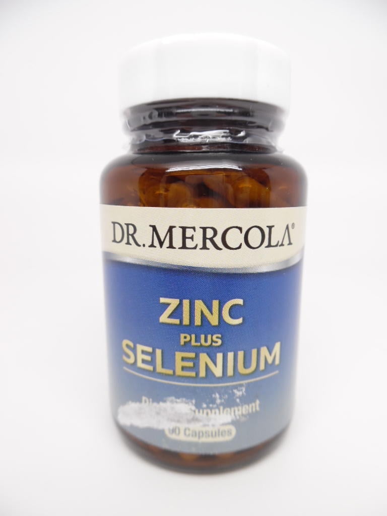 Dr. Mercola Zinc Plus Selenium Dietary Supplement, 90 Servings (90