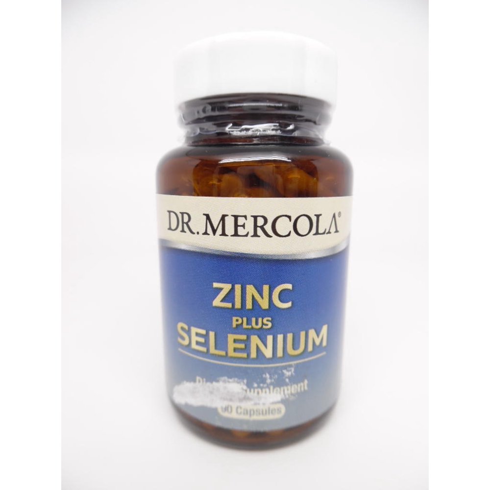 Dr. Mercola Zinc Plus Selenium Dietary Supplement, 90 Servings (90