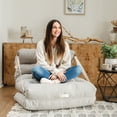 thumbnail image 3 of Big Joe Chameleon 4-in-1 Lounger, Vanilla Latte Soft Twill, 3 of 8