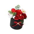 thumbnail image 4 of Caja de regalo con pétalos de rosa de jabón, decoración para el Día de la Madre, regalos de Año Nuevo para ella. Rojo, 4 of 9
