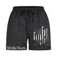 thumbnail image 7 of Laipiong Women Summer Shorts High Wasited Drawstring Travel Home Daily Fashion Casual Loose Shorts, 7 of 7