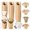 Brown, variant on chalian -100pcs 12oz Charcuterie Cups Black, 200pcs Cocktail Sticks + 100pcs Bags, Disposable Charcuterie Cups with Sticks, Paper French Fry Cup Individual Charcuterie Cup for Snacks, Appetizer