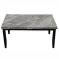 thumbnail image 4 of Steve Silver Napoli 5-piece 64-inch Gray Marble Dining Set, 4 of 10