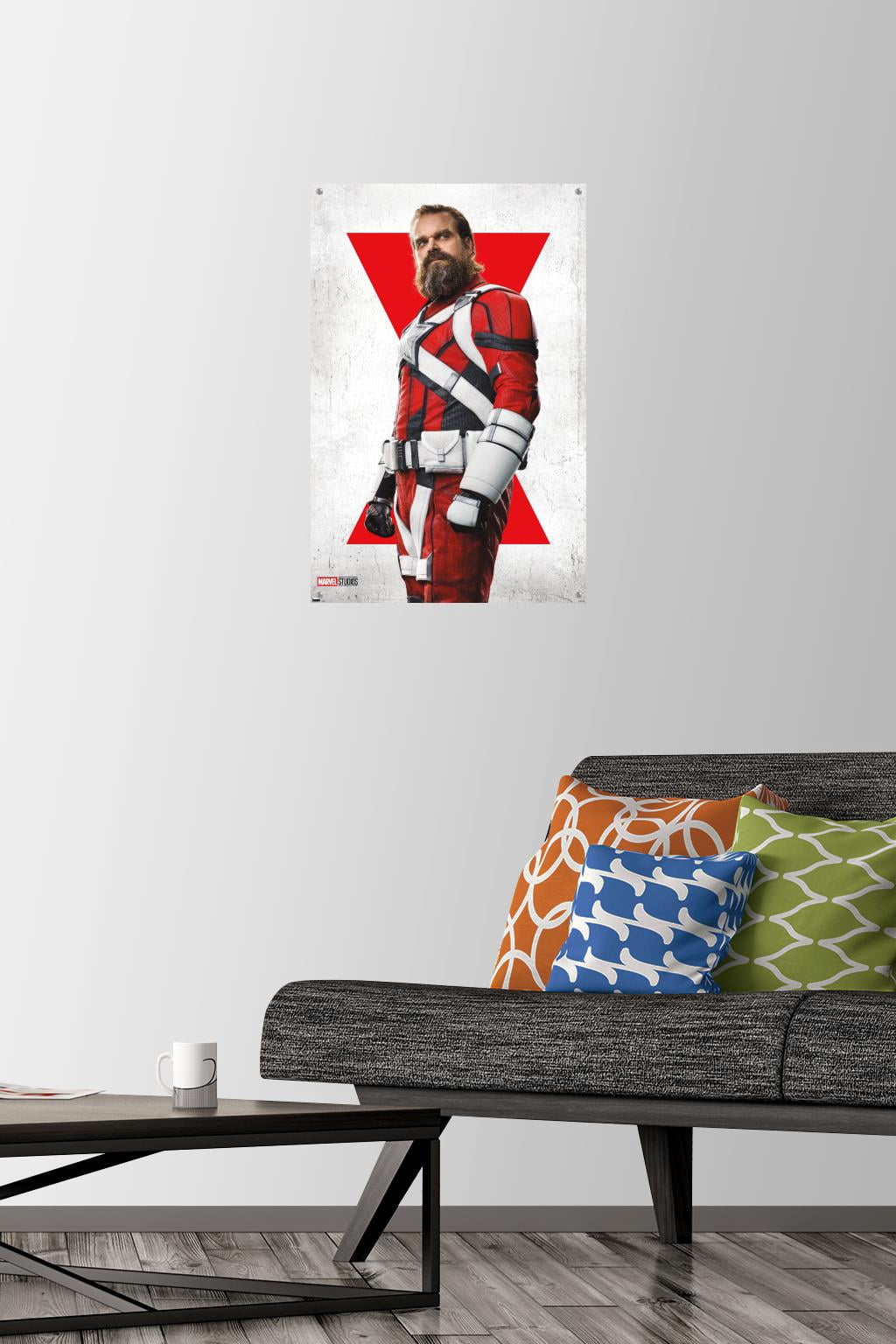 Marvel Black Widow - Red Guardian One Sheet Wall Poster with Pushpins, 14.725" x 22.375"