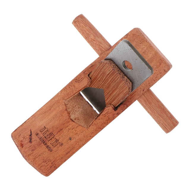 Rabots à Main 127mm Bois Rouge Mini Rabot en Bois Planeur à Bordure Découpée Planeur à Main avec Poignée