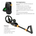 KKmoon Metal Detector Gold Digger Seeker with Waterproof Search Coil ...