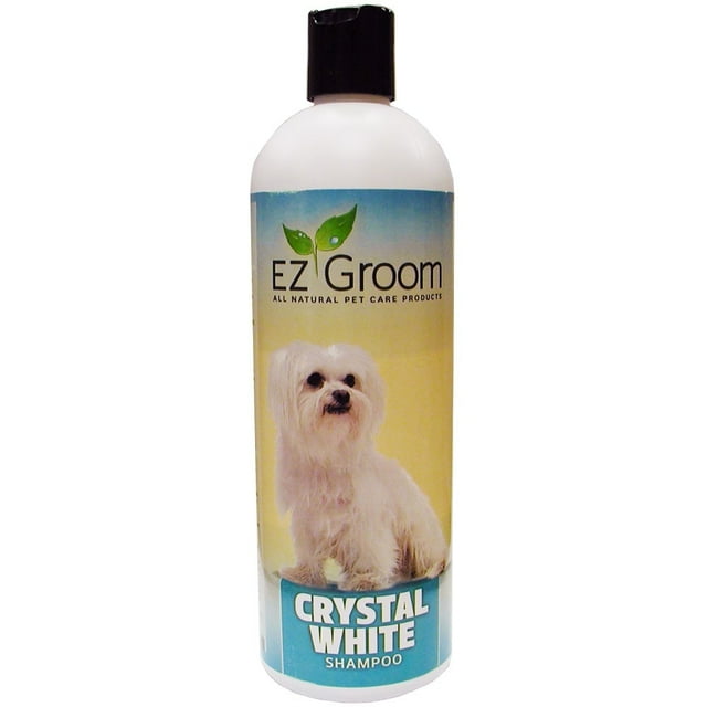 EZ Groom Crystal White Dog Shampoo 16 ounces Concentrated