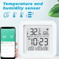 thumbnail image 3 of Methold Sensor de temperatura y humedad asistente de voz higrómetro preciso hogar dormitorio sala de estar Hotel dormitorio termómetro Electrónica, 3 of 6