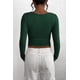 thumbnail image 2 of Camisa de Mujer PRETTYGARDEN Otoño 2025 Manga Larga Henley XXL, 2 of 9