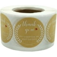 thumbnail image 3 of NicePackaging  500 Qty  1.5 inch Thank You for Supporting My Small Business White Text w/Red Heart Kraft Stickers  Self-Adhesive  for Decoration/Sales/Branding/Envelopes, 3 of 9