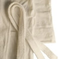 thumbnail image 5 of Women's Plush and Absorbent Turkish Cotton Bathrobe by Blue Nile Mills - Large/Extra Large, Cream, 5 of 6