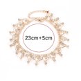 thumbnail image 3 of Bracelet de Cheville pour Femmes, Mode, Chaîne de Cheville à Franges en Strass pour le Yoga, 3 of 10