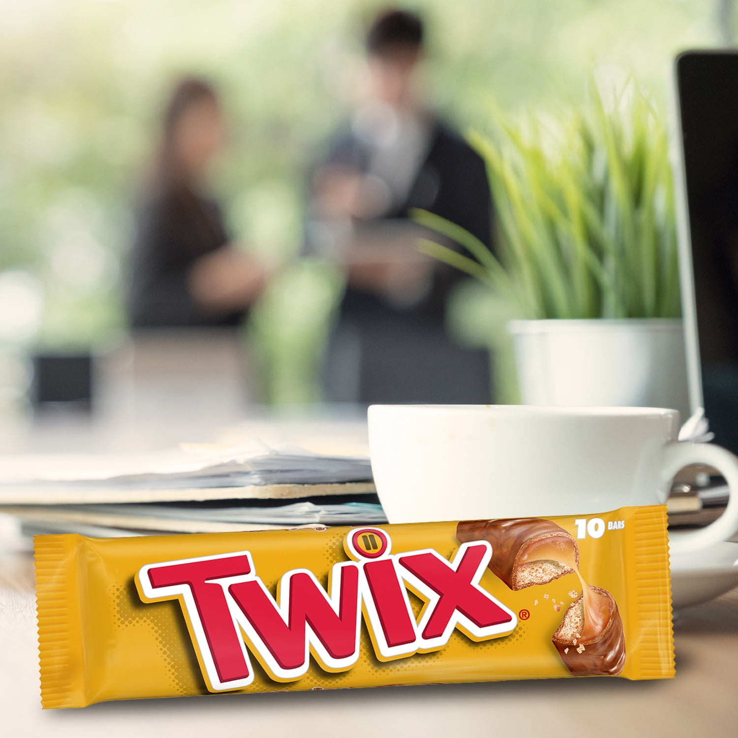 Twix Fun Size Caramel Chocolate Bars - 10 Ct