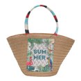 thumbnail image 1 of Bolsa de playa de verano, de hombro informal para mujer, portátil Simple para viajes (estilo 3) Likrtyny Para Estrenar, 1 of 8