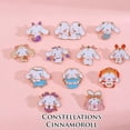 thumbnail image 3 of Broche Kawaii Sanrio Cinnamoroll, 12 Constelaciones, insignia de Metal, cosas, Y2k Leo Libra, Pin de dibujos animados, accesorios para mochila, 3 of 4