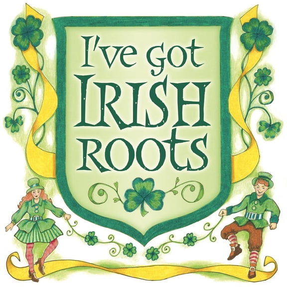 IRIS Irish Gift Idea Ceramic Wall Plaque Irish Roots