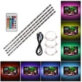 thumbnail image 5 of 4 * 50cm USB LED Strip Lights Kit Flexible Strip Lights with Mini Remote Control Home LED Tape Strip for TV Computer Backlight, 5 of 7