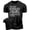 T-Shirt Silver On Black, variant on Gymish Rest Between Sets Workout T-Shirt for Men – Funny Gym Shirt, Athletic Workout Tee, Military Green, Small