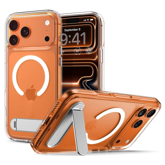 Funda para teléfono móvil Spigen Ultra Hybrid S MagFit iPhone 17 Pro Clear