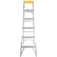 thumbnail image 2 of Escalera De Tijera Aluminio Con plataforma Akron 5 Escalones 79-17 175kg Akron Herramientas Escalera Tijera de Aluminio Tipo II, 2 of 4