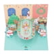 thumbnail image 5 of Tarjetas de Navidad 3D con tema de cena, procesos de grabado en papel prácticos y respetuosos con el medio ambiente, tarjeta navideña emergente, 5 of 10