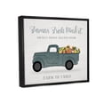 thumbnail image 3 of Stupell Industries Farmers Fresh Market Truck Graphic Art Jet Black Floating Framed Canvas Print Wall Art, Design by Natalie Carpentieri, 3 of 8