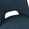 thumbnail image 5 of Housely Upholstered Modern Dining Chair Cutout Back Kitchen Chairs(Set of 2) Blue Blue Finish, 5 of 5