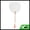 White, variant on Unique Bargains Folding Fan 1 Pcs White Long Handle Round Xuan Paper