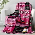 thumbnail image 4 of Boss Lady Gifts for Women, Boss Gifts for Women, Boss Gifts, Gifts for Boss, Boss Birthday Gifts for Women, Boss Day Gifts, Boss Lady Blanket, 50x60 (Boss Lady Gift), 4 of 6