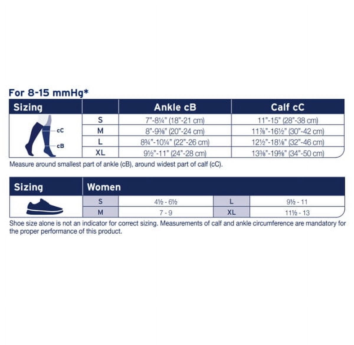 JOBST ACTIVA SoSoft 8-15 mmHg Compression Socks Knee High, Closed Toe, Ribbed, Large / Sand