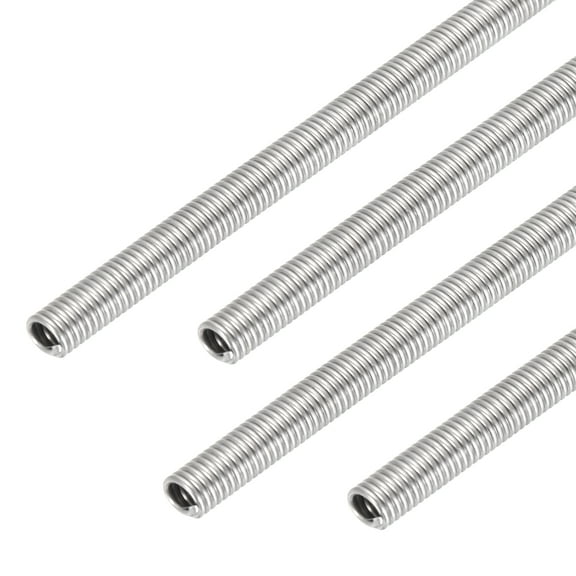 Uxcell Heating Element Coil Wire, AC220V 2000W / AC110V 500W Resistance Furnace Heater Wire FeCrAl Heating Elements Coil Heater for Oven Furnace Dryer, 6.1mm x676mm, Pack of 4