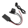 thumbnail image 4 of FAGINEY 18Pin MFD2 RNS2 Adapter Wireless Aux Cable W/Headset Fit For II 2005->/T5 2005->,150cm / 59.1in, 4 of 8