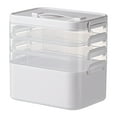 thumbnail image 6 of ZenCart Portable Medicine Storage Box Pill Organizer Large Capacity Multi-layer Design Transparent Medicine Case with Handle, 6 of 7