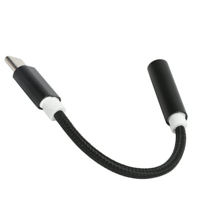 Adapter Type C To 3.5MM Aux Audio Adapter Braided Audio Headset Adapter for Letv /