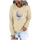 thumbnail image 1 of Blusa de manga larga con estampado informal a la moda para mujer, suéter con bolsillo, sudaderas con capucha Fridja  bvmnju5316, 1 of 8