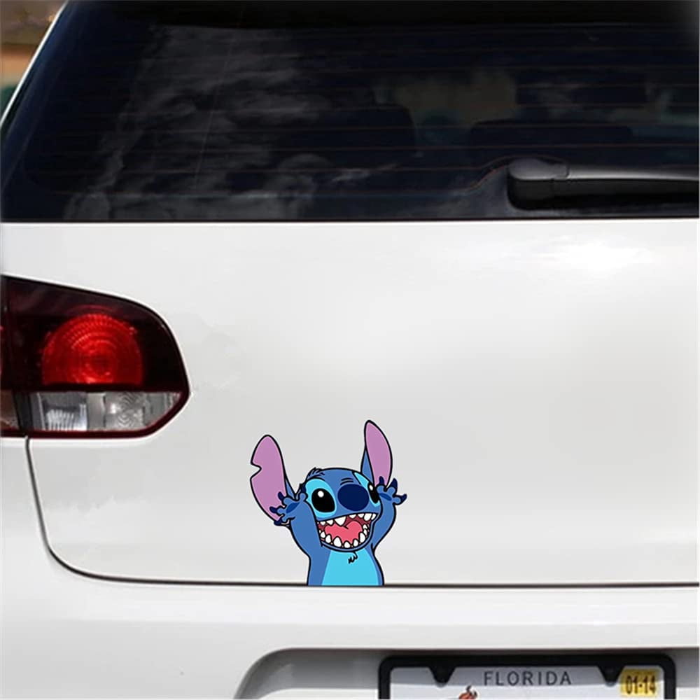 Lilo & Stitch Kids Cartoon Car Bumper Window Sticker Decal 4.5"X4.5" 