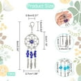 thumbnail image 2 of 24 Pcs Dreamcatcher Charms Handmade Lampwork Bead Alloy Keychain Pendants Woven Net with Feather Pendant Charms DIY, 2 of 6