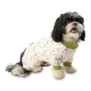 petrageous my favorite jammies with celery trim, x-small