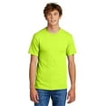 thumbnail image 3 of Gildan High Visibility Safety Shirt, Men's Ultra Cotton Crewneck Classic Tee, Green, 9 Pack, S, 3 of 5