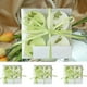 thumbnail image 1 of Velas de Aromaterapia, Velas de Soja y Cera de Abeja, Decoración con Flores Secas, Relajación Duradera, Regalos de Spa, Juego de 4, Aroma Blanco y Verde para Decoración Del Hogar., 1 of 6