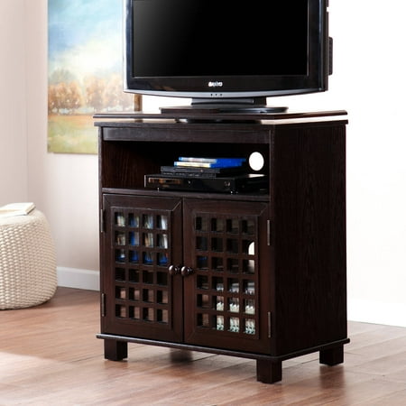- Melbourne Swivel Top Media Stand, Classic Espresso