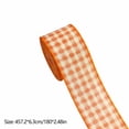 thumbnail image 3 of Ovzne Thanksgiving Wired Ribbon Pumpkin Maple Leaf Fall Decor, 3 of 6