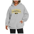 thumbnail image 2 of Senior Mom Hoodies for Women Class Of 2026 Hoodie Graduation Graphic Hooded Sweatshirt with Pockets Pullover Tops, 2 of 5