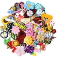 thumbnail image 1 of 60PCS Embroidered Iron on Patches DIY Accessories, Random Assorted Decorative Patches, 1 of 5