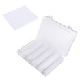 thumbnail image 2 of CUITING 100 Pieces 30mm Silver Coin Holder Clear Coin Capsules Storage Container Coin Case with Gasket and Plastic Storage Organizer Box for Coin Collection Supplies Coin Holders for Coll, 2 of 8