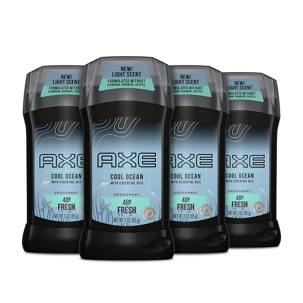 Aluminum-Free Deodorant for Men With Essential Oils Cool Ocean Aluminum